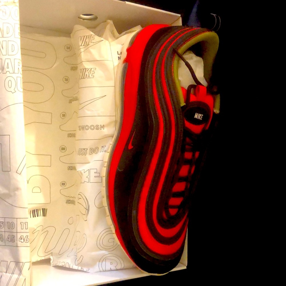 Custom designed brand new Nike sneakers, size 13.